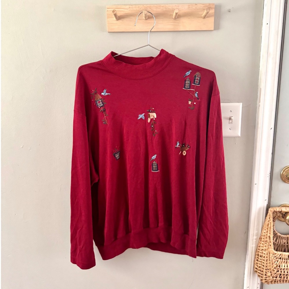 Vintage BonWorth‎ mockneck top